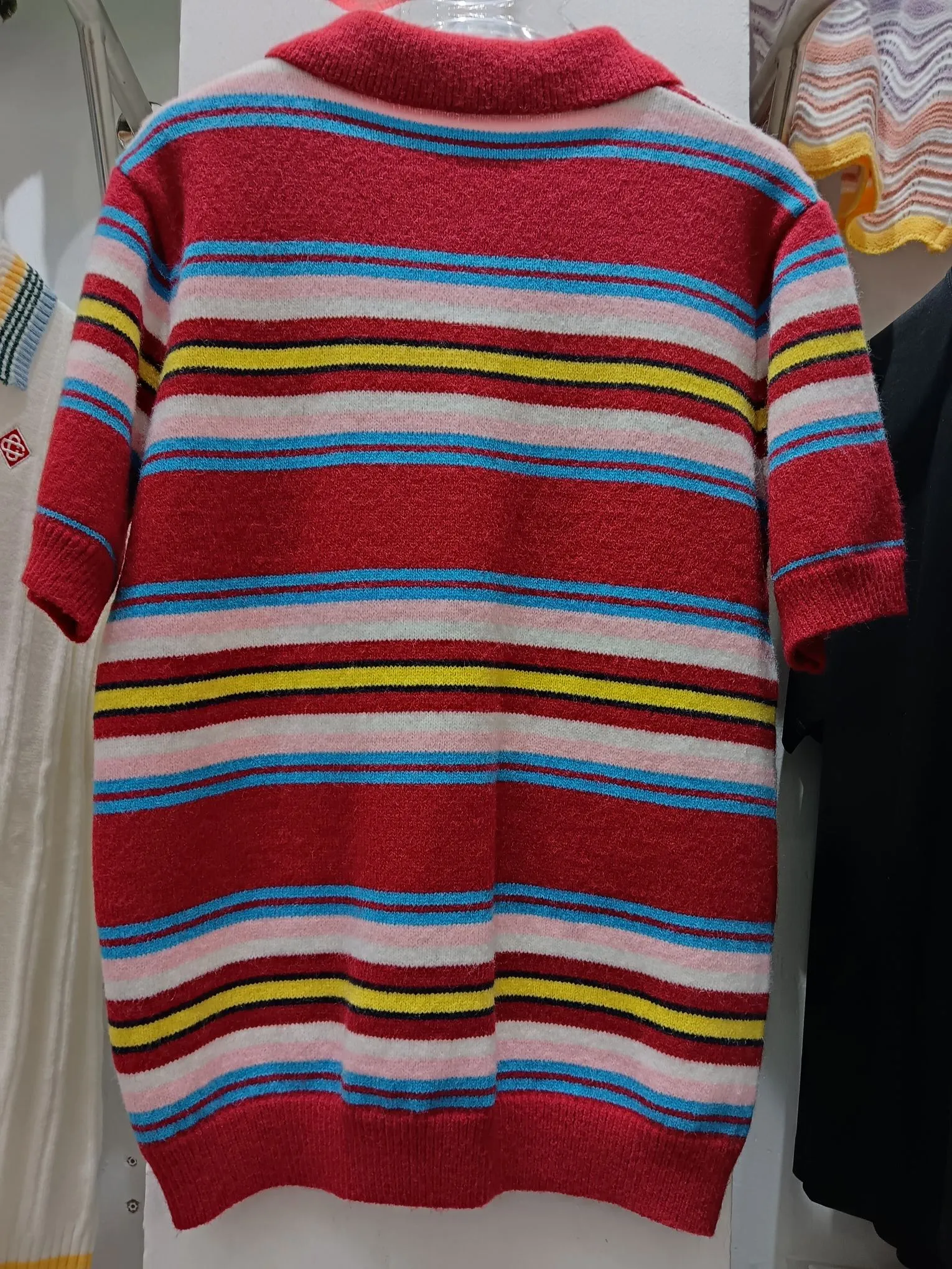 CASABLANCA Red Polo ，Size S.M.L.